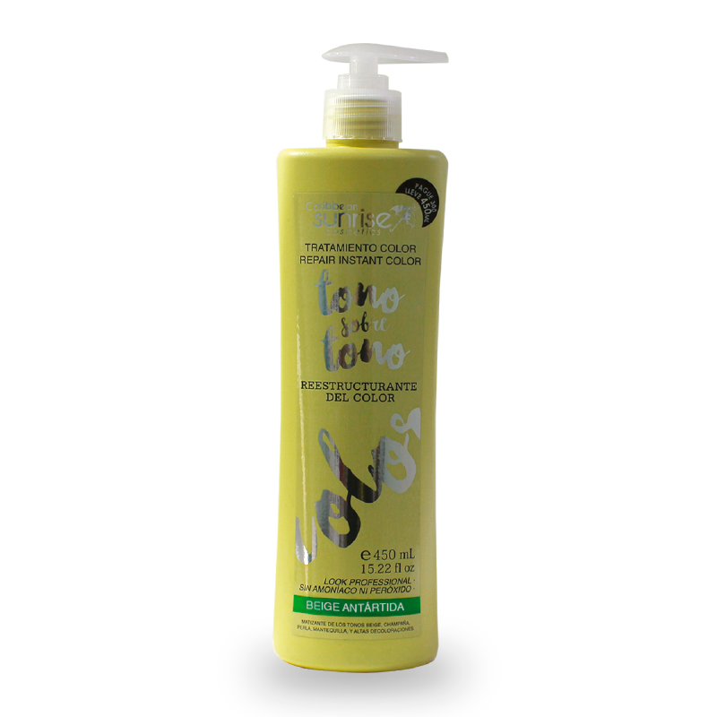 Tratamiento Tono Sobre Tono Beige Antártida 450 ml